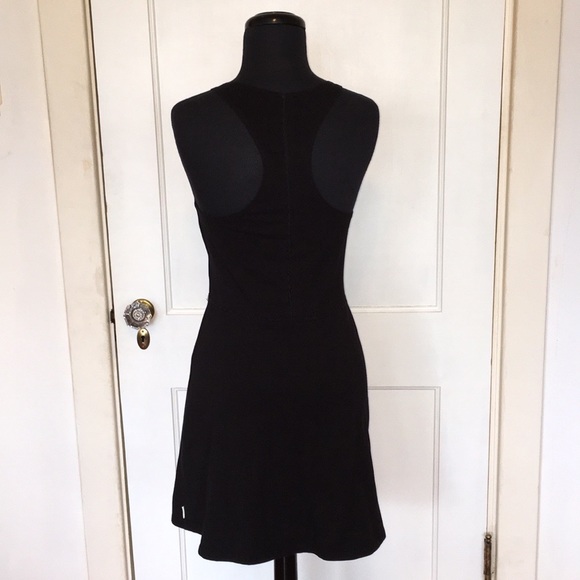 RVCA Silverleaf Summer Mini Dress with Crochet Cutouts in Black, S - Picture 5 of 10